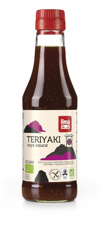 Salsa di soia dolce teriyaki senza glutine bio 250 ml