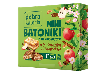 Mini barrette alle noci alla torta di mele 102 g - Kubara