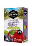 Frutteti Wincenta 100% succo di mela e rabarbaro naturalmente torbido 3l
