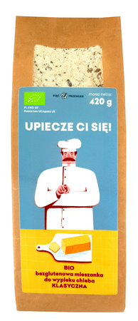 Miscela per panificazione biologica classica, senza glutine bio 420 g