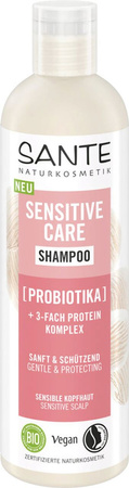 Shampoo delicato per cuoio capelluto sensibile, probiotico e complesso proteico Bio 250 ml - Sante Naturkosmetik