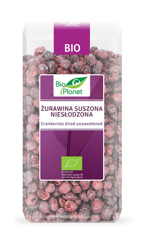 Mirtilli rossi secchi non zuccherati bio 50 g
