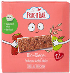 Barrette di cereali fragola, mela, avena, dopo i 12 mesi, BIO 6 x 23 g – Fruchtbar
