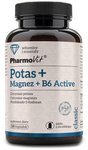 Potassio + Magnesio + Vitamina B6 Integratore alimentare attivo 120 capsule - Pharmovit
