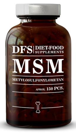 MSM zolfo organico (750 mg) integratore alimentare 150 compresse – Diet-Food