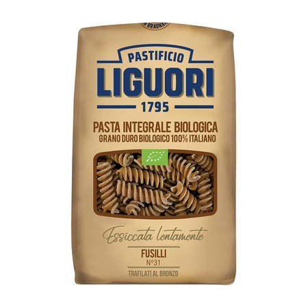 IGP Fusilli BIO 500 g Pasta - LiguoriFusilli IGP BIO da 500 g - Liguori