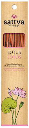 Incenso di loto indiano (15 pezzi) 30 g - Sattva