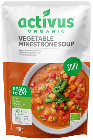 Minestrone di verdure Biologico 400 g – Activus