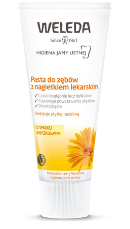 Dentifricio alla calendula senza fluoro eco 75 ml - Weleda