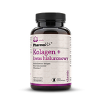 Collagene + acido ialuronico integratore alimentare senza glutine 90 capsule 57,15 g - Pharmovit (classico)