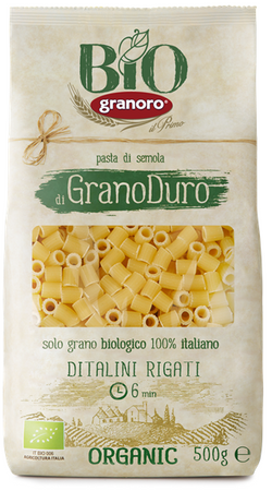 Pasta ditalini rigati Biologico 500 g – Granoro