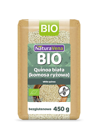 Quinoa bianca biologica senza glutine 450 g – Naturavena