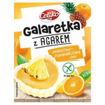Gelatina all'agar al gusto ananas-arancia senza glutine 45 g – Celiko