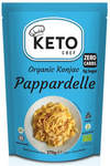 Spaghetti keto senza glutine (pappardelle di konjac) pasta bio 270 g - keto chef (meglio degli alimenti)
