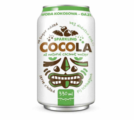 Acqua di cocco gassata 330 ml Cocosa