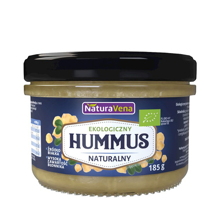 Hummus naturale Biologico 185 g – Naturavena