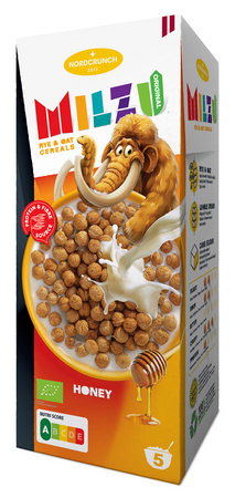 Palline proteiche al miele Milzu Biologico 150 g – Nordcrunch