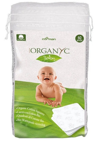 Dischetti di cotone per neonati biologici 60 pezzi – Organyc