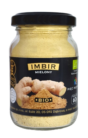 Zenzero macinato senza glutine bio 60 g - Cinque Trasformazioni