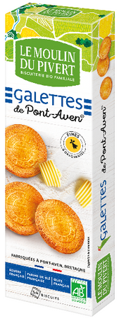 Biscotti al burro bretoni bio 100 g - Le Moulin du Pivert