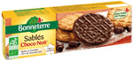 Biscotti ricoperti di cioccolato fondente BIO 120 g - Bonneterre