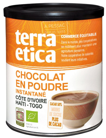 Cioccolata da bere - 50 % cacao Commercio Equo biologico 425 g – Terra Etica
