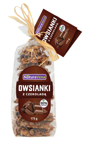 Biscotti di farina d'avena con cioccolato 175 g - Naturavena