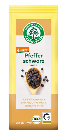 Grani di pepe nero Demeter bio 50 g