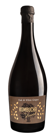 Champagne kombucha su petali di quercia aromatizzato con uva bianca bio 750 ml - Kombucha By Laurent