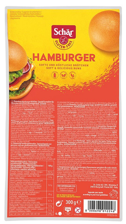 Panini per Hamburger senza glutine Schar, 300 g
