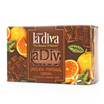 Saponetta al cioccolato e arancia 100 g - La Diva