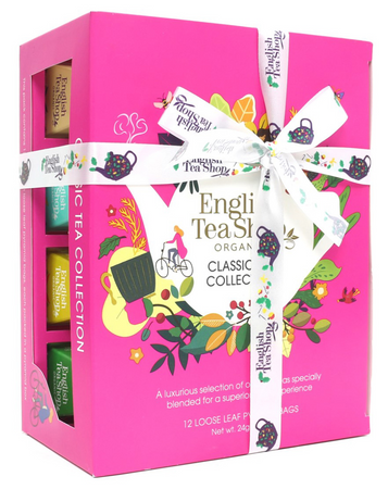Assortimento di tè in bustine piramidali (12 x 2) Biologico 24 g – English Tea Shop