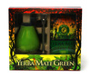 Set Yerba mate biologico 400 g, matero e bombilla – Organic Mate Green