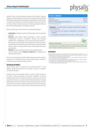 Integratore alimentare di propoli forte BIO 30 compresse - Physalis