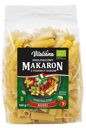 Pasta (grano duro) tortiglioni bio 500 g- vitaliana
