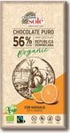 Cioccolato amaro 56% cacao con arancia BIO 100 g