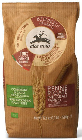 Pasta (farro integrale) penne bio 500 g