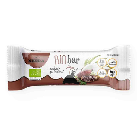 Barretta al cacao e cocco bio 35 g