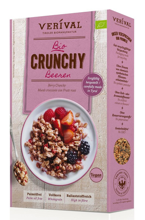 Croccante con frutti di bosco bio 375 g - Verival