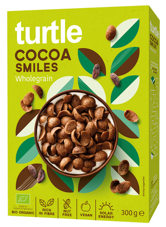 Conchiglie al cacao Biologiche 300 g – Turtle
