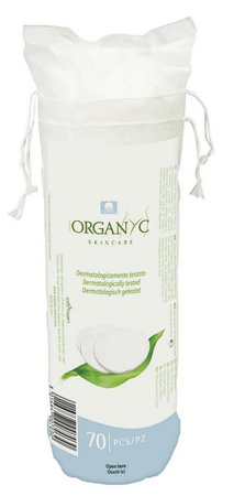 Dischetti di cotone 70 pezzi BIO – Organyc