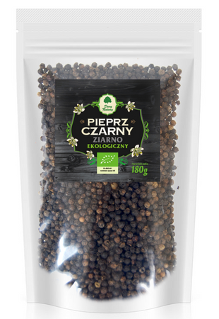 Grani di pepe nero (supplemento) bio 180 g