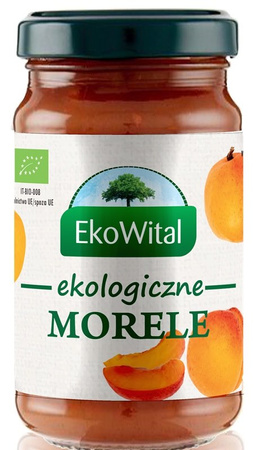 Mousse di albicocca senza zuccheri aggiunti BIO 250 g - Ecovital