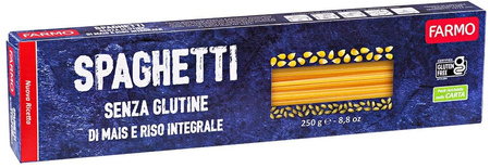 Spaghetti di mais e riso 250 g - senza glutine – Farmo
