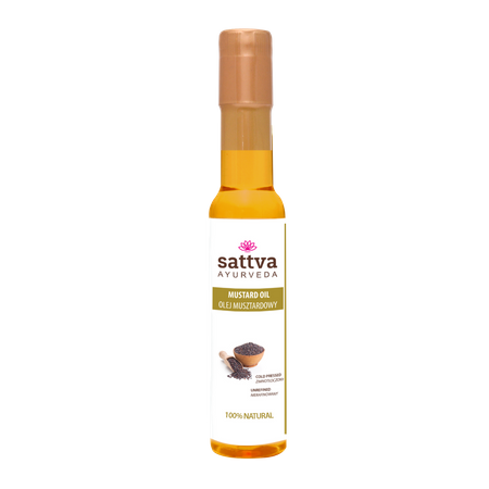 Olio di senape spremuto a freddo 250 ml - Sattva