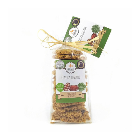 Biscotti di miglio con datteri senza glutine 175 g – Follow
