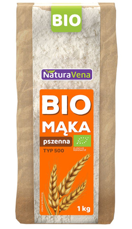Farina di grano tenero Tipo 0 Biologico, 1 kg – Naturavena