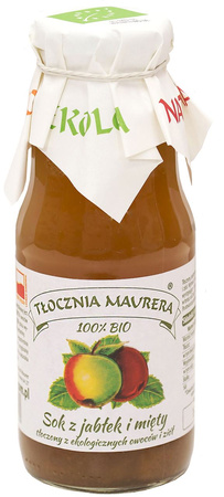 Succo di mela e menta NFC biologico 300 ml – Tłocznia Maurera