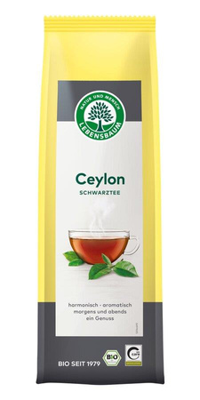 Tè nero in foglie di Ceylon bio 75 g
