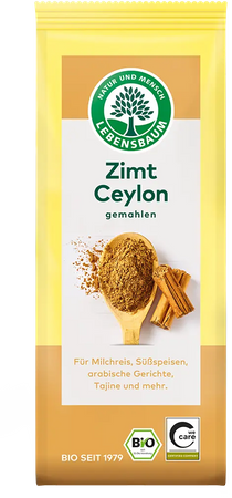 Cannella di Ceylon macinata Biologico 50 g – Lebensbaum